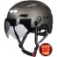 Casco Para Bicicleta Con Visor