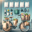 Los accesorios más convenientes para llevar tus compras en bici