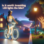 ¿Merece la pena invertir en luces LED para la bici?